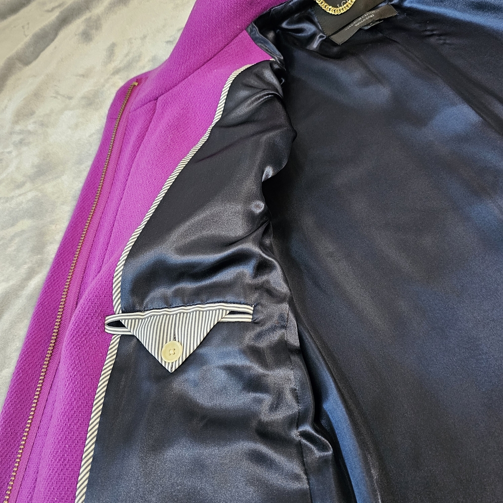 J.Crew Mercantile‎ Women's Cocoon Coat in Italian Stadium-Cloth Wool - Picture 6 of 9